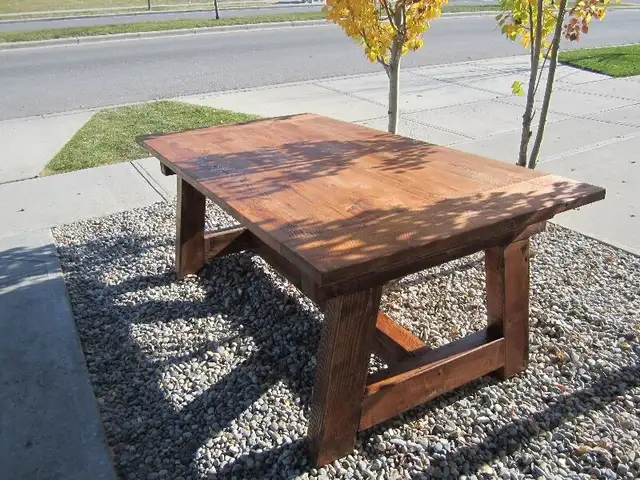 Rustic Dining Tables, Benches, Coffee Tables-Custom Built in Dining Tables & Sets in Calgary - Image 7