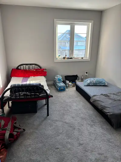 This is a detached four bedroom house.one bed room in main floor for rent with an Indian Rent $450 p...