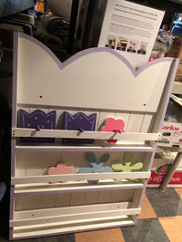 Custom wall mount Bookshelf & Custom Daisy Shelf