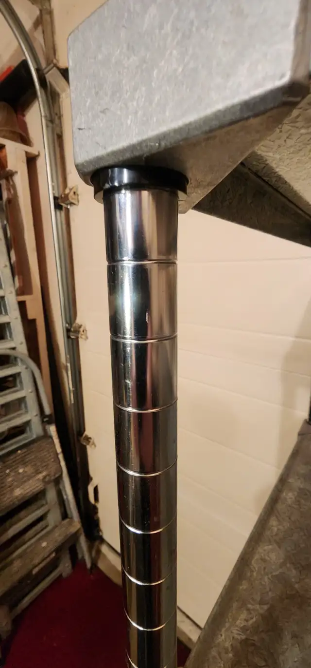 Heavy Duty Metro 5 Level Metal Shop Shelf 48in x 22in x 55in T in Bookcases & Shelving Units in Edmonton - Image 5