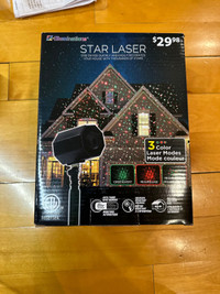 Star laser indoor/outdoor projection