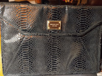 Michael Kors Black Envelope Clutch-Never Used