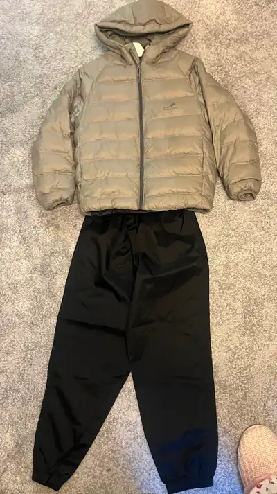 Boy’s clothes, Zara” spring jacket (grey color) and rain pants, View more