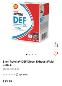 Shell DEF Diesel exhaust fluid 