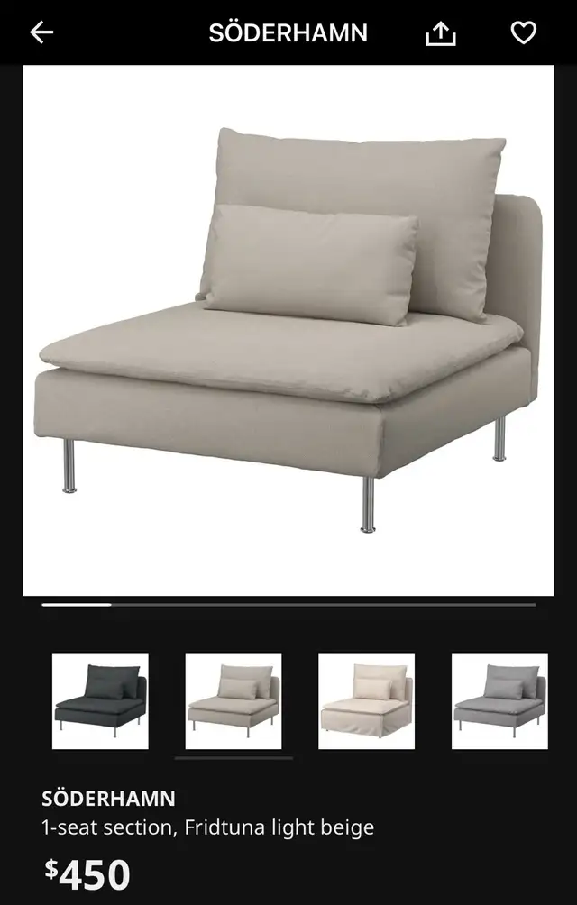 Modern White Sofa in Couches & Futons in Oakville / Halton Region - Image 7