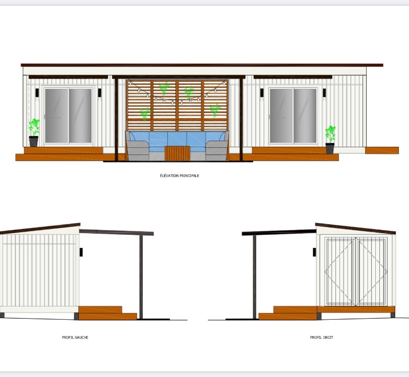 Conteneur aménagé/mini maison Maisons à vendre Laurentides Kijiji