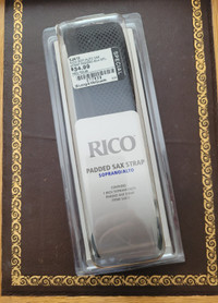 RICO padded saxophone strap (for soprano or alto sax)