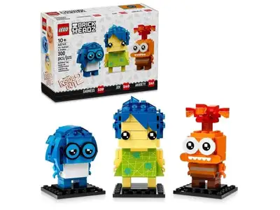 LEGO 40749 BrickHeadz Disney Joy, Sadness & Anxiety, View more