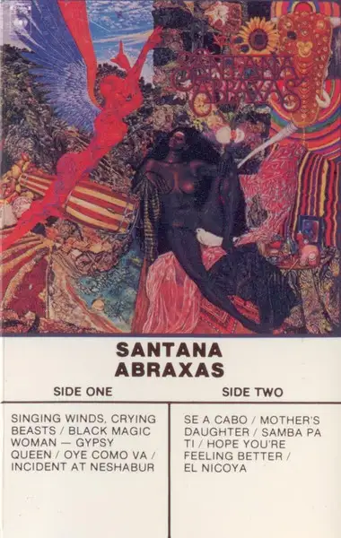 Santana  --  Abraxas    ** CASSETTE AUDIO / TAPE