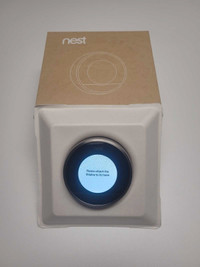 NEST Learning programmable thermostat 