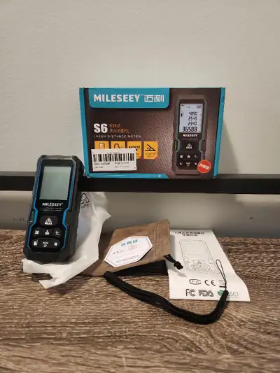 Brand new MILESEEY S6 Laser Measure 165FT Laser Rangefinder IP54, View more