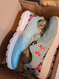 Brand new in box kids under armour shoes- size 3
