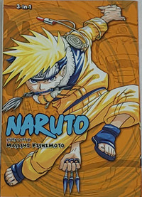 NARUTO (3-IN-1 EDITION), VOLS. 4, 5 & 6 English Manga Book