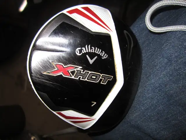 CALLAWAY X HOT Flex #7 Driver with Original Callaway Sock in Golf in Norfolk County - Image 2