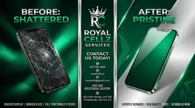 Fast iPhone 13 Pro Max & Samsung Repair | Royal Cellz Services M, View more