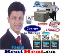 Lennox Goodman 15 SEER Air conditioner from $2299, Furnace $2499