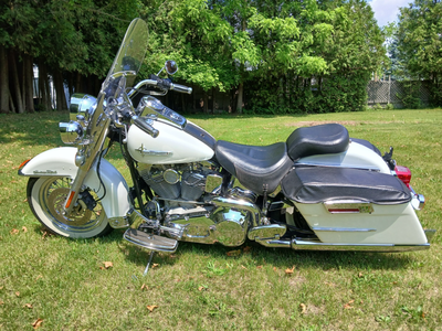 1340 Evo custom built on a JP Cycle frame spec'd to Harley standards. 6 speed Ultima tranny, heavy c...