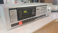 Restored vintage tapedeck cassette player 