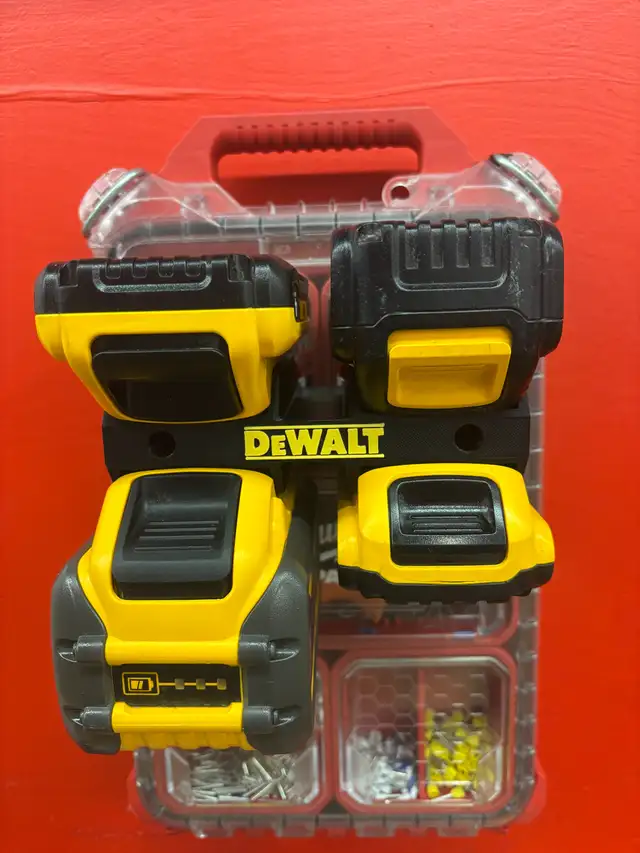 DeWalt Battery Wall Mount Holder 4/6 Batteries Optional Packout in Power Tools in Markham / York Region - Image 7