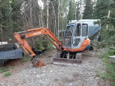 has new pins and bushings works good runs perfect has steel tracks machine is good for a long time a...