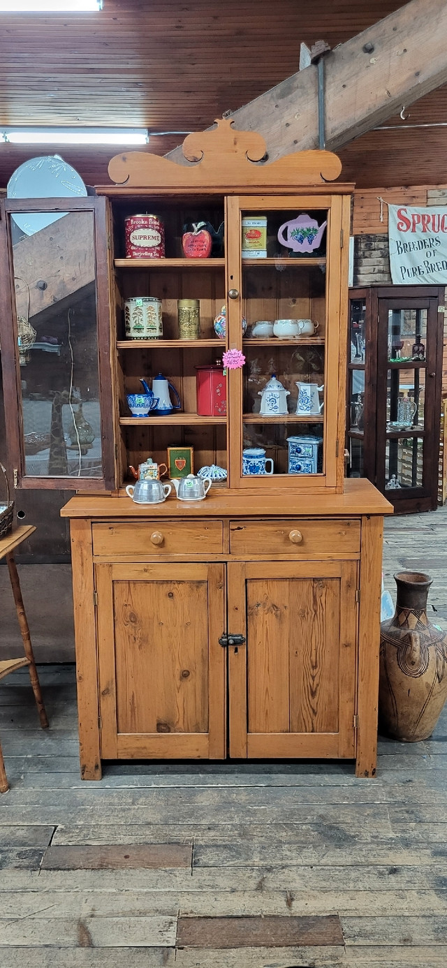 Antique Pine Pantry in Hutches & Display Cabinets in Trenton