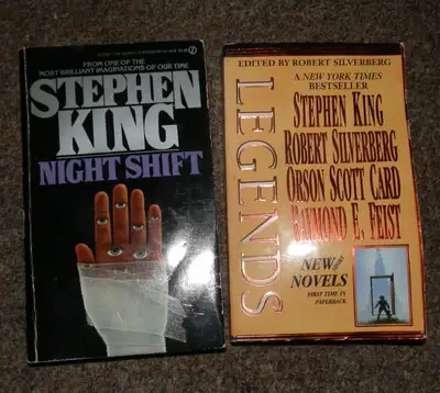 2 Stephen King Paperback Books, View more