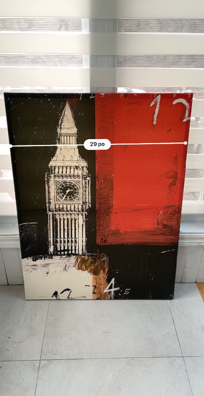 Toile Big Ben in Arts & Collectibles in Gatineau - Image 2