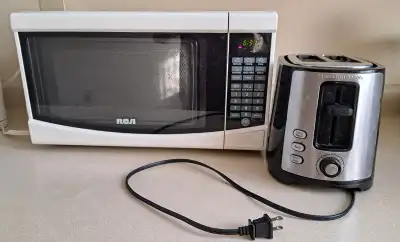 Microwave and Toaster, View more