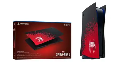 Spiderman 2 PS5 Disc Edition Cover, View more