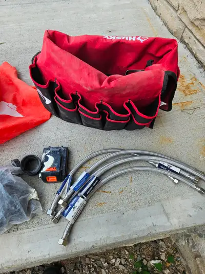 Husky Tool Bag with Jobmate Workbench and Accessories, View more
