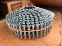 Coiled 1' spiral nails (6 boxes) 12,000 per box