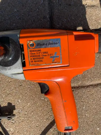 Black & Decker Drill &  Shopmate 1/2" Drill Model No. 520 Type 1, View more