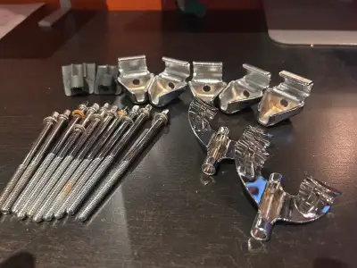 TAMA BASS DRUM CLAWS & TENSION RODS – Quick Sale!, View more