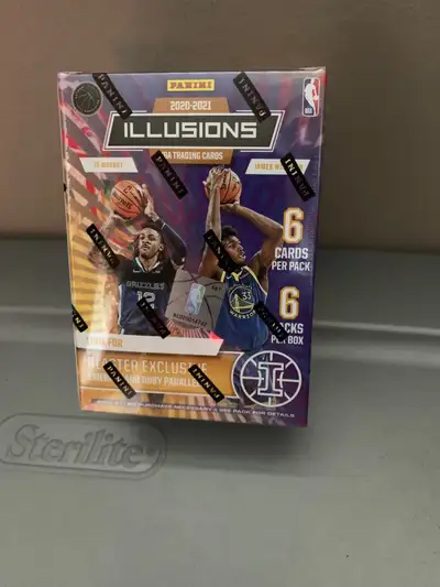 20-21 Panini NBA illusions blaster box, View more