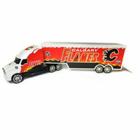 NHL Hockey Calgary Flames Diecast 1:64 Scale Transport Truck