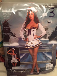 BNIP Dreamgirl "Makin' Waves" sexy sailor costume