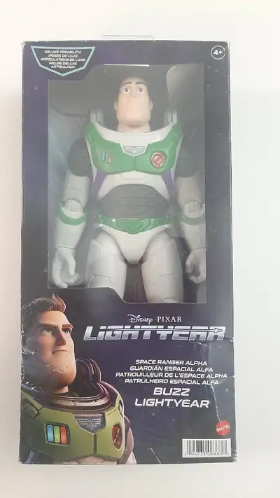 12" BUZZ LIGHTYEAR BRAND NEW IN BOX. DELUXE POSABILITY VERSION! $20. OBO. JIM IN SW CALGARY. 403-383...