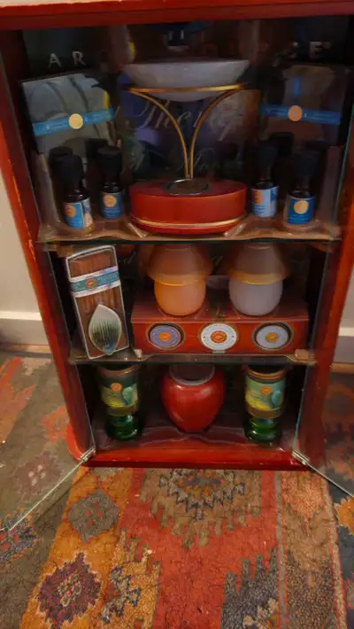 Vintage store display cabinet , View more