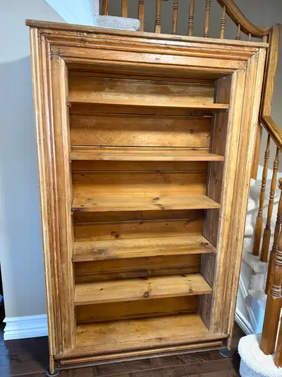 book shelf from solid wood, View more