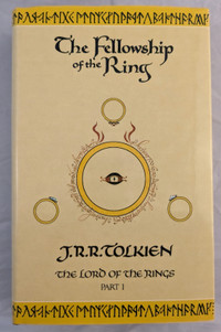 Lord of the Rings hardcover + The Hobbit + Silmarillion