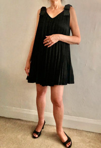 Jill Stuart Pleated Cocktail Dress, Used, Like New-SZ M/L