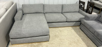 Brand new sofa with chaise