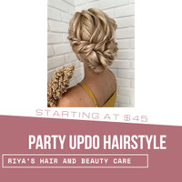 PARTY UPDO HAIRSTYLE