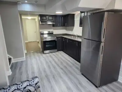 One bedroom legal basement apartment available for rent, Spacious bedroom with huge walkin closet(ca...