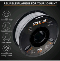 3D printer filament - 2.85mm (1Kg/2.2lb)