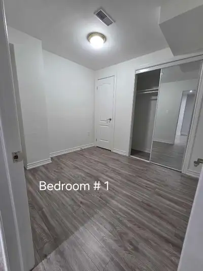 Private Bedroom in a shared basement Milton, View more