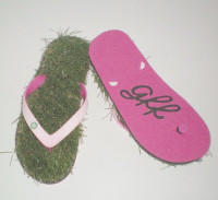 Grass Flip Flops GFF Sandals New