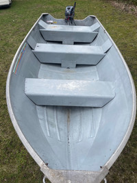 14’Aluminum boat package 