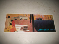 1963 CHRYSLER SALES BROCHURE NEW YORKER, 300, NEWPORT. CLEAN