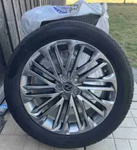 Sold out—4 Lexus original all-season tires with rims 